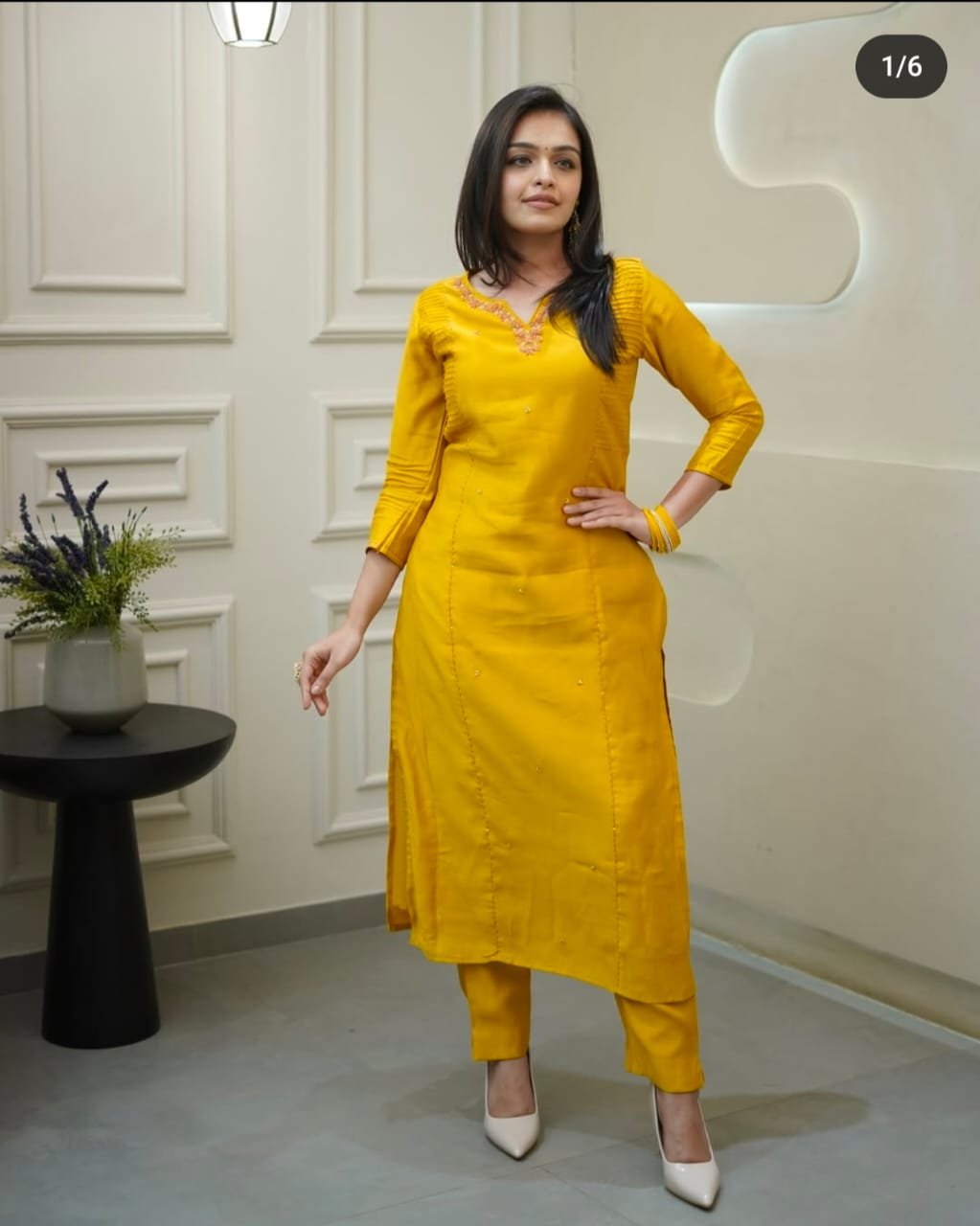 Trivona Women’s Premium Suit Set | Kurta Pant Dupatta Set | Stylish Ethnic Wear Set for Women