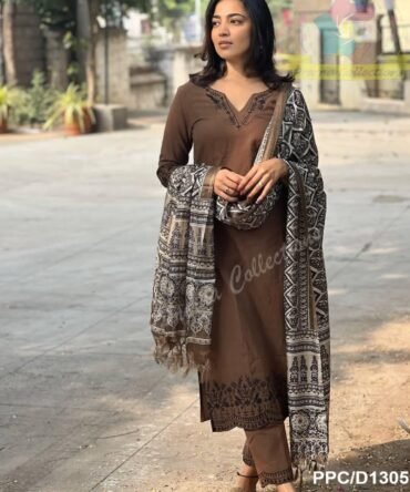 Trivona Women’s Premium Suit Set | Kurta Pant Dupatta Set | Stylish Ethnic Wear Set for Women