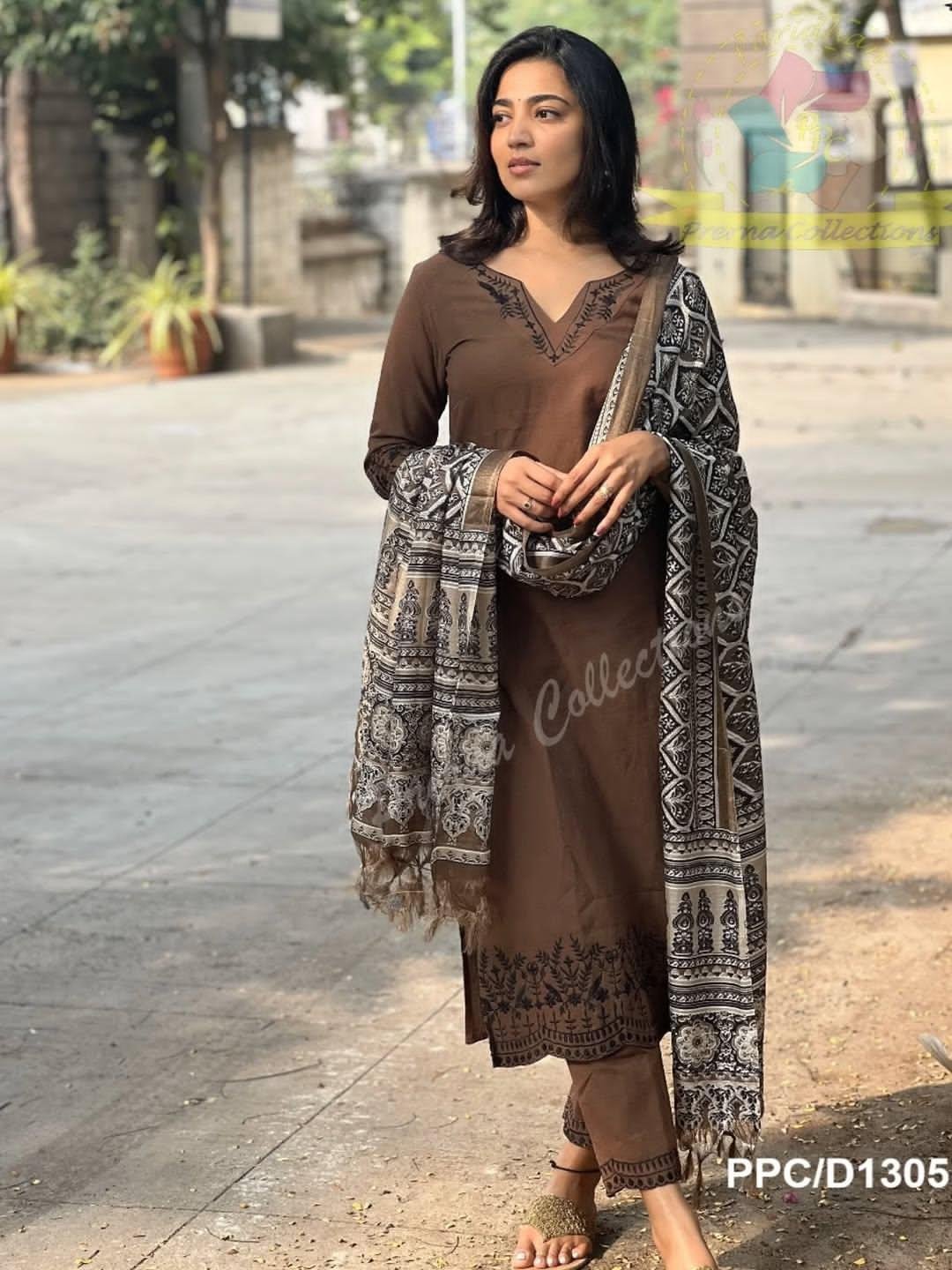 Trivona Women’s Premium Suit Set | Kurta Pant Dupatta Set | Stylish Ethnic Wear Set for Women