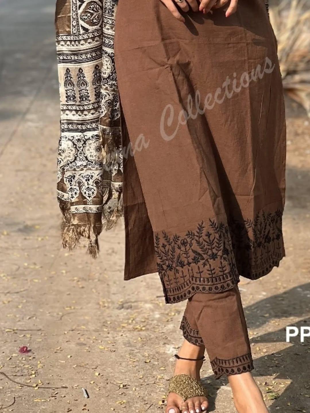 Trivona Women’s Premium Suit Set | Kurta Pant Dupatta Set | Stylish Ethnic Wear Set for Women - Image 2
