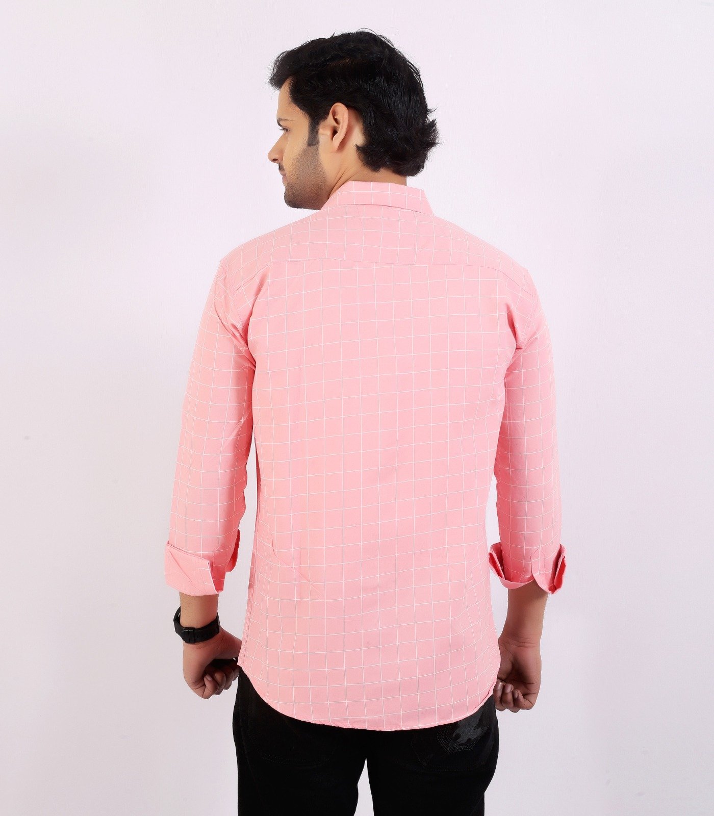 Trivona Men’s Premium Striped Casual Shirt | Full Sleeve Stylish Cotton Blend Shirt for Men - Image 2