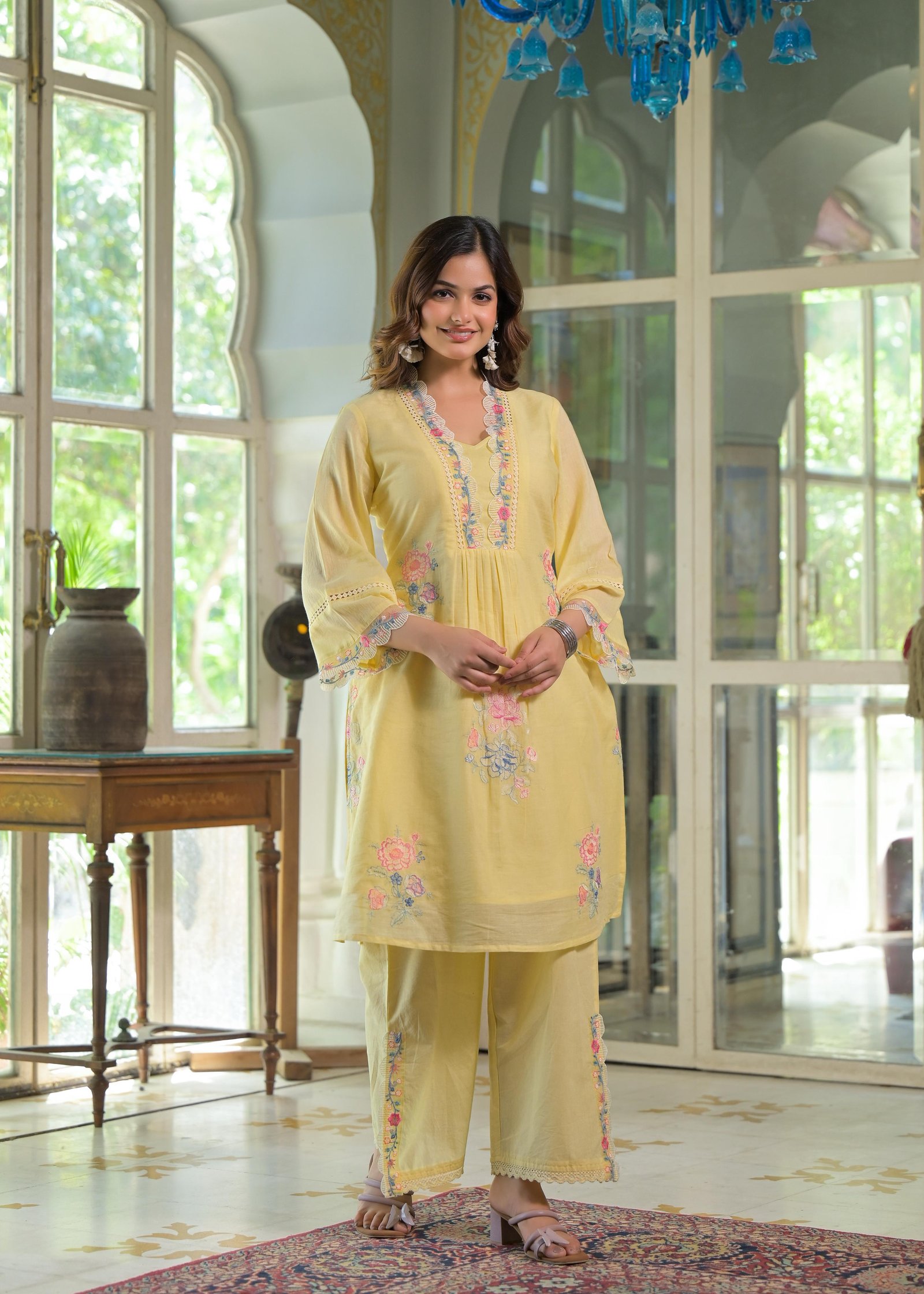 Trivona Women’s Premium Suit Set | Kurta Pant Dupatta Set | Stylish Ethnic Wear Set for Women - Image 6